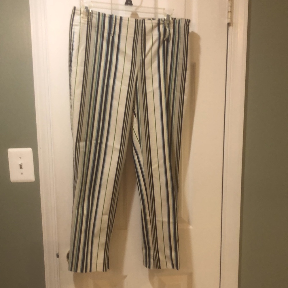Striped Capris
